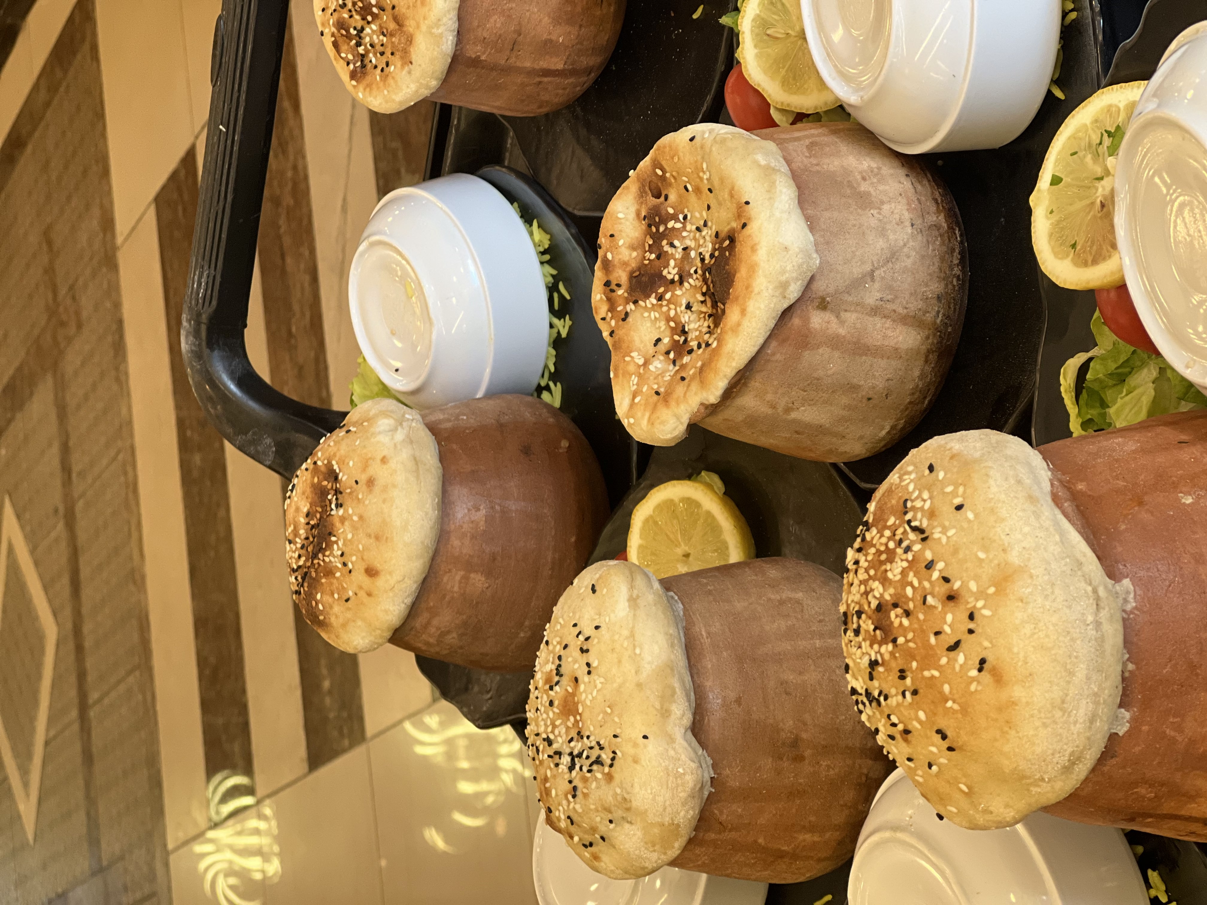 فخارة دجاج مع الخضار