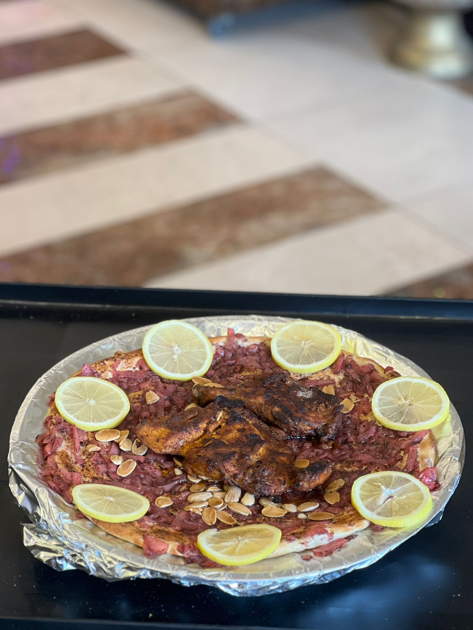 مسخن فلسطيني (بخبز الطابون)
